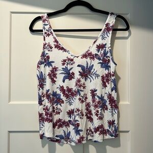 American eagle floral tank top